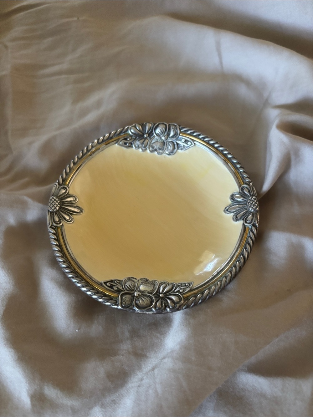 Brighton Silver-Tone Decorative Dish
